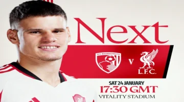 قمة الدوري الإنجليزي.. انطلاق مباراة ليفربول وبورنموث وسط صراع على صدارة الترتيب